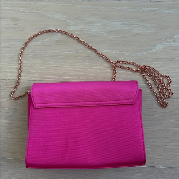 Ted Baker Bright Pink Bow Bag - Picture 3 of 4